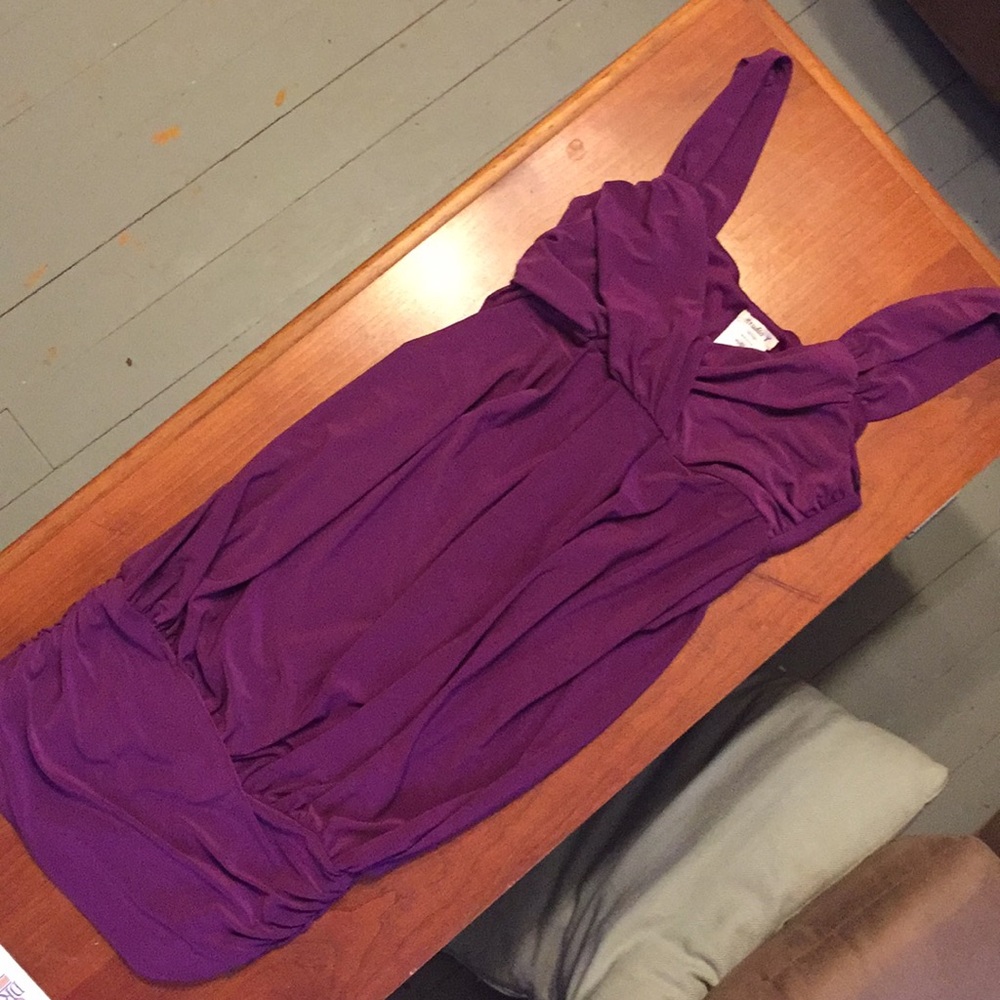 Purple STUDIO Y dress size small, gently used